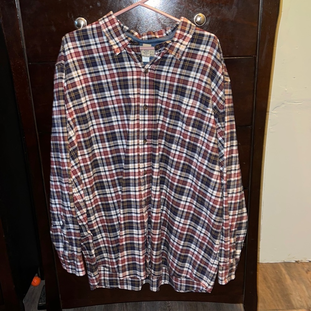 Mens Blue Mountain Flannel